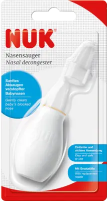 NUK Nasensauger Gr.1 weiß Krt.  1 St