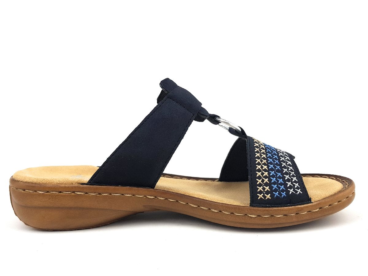 Rieker Namur 608K8-14 Blau pazifik