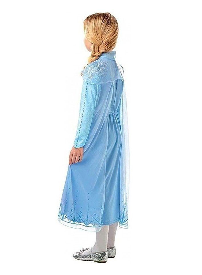 Rubie´s Kostüm Die Eiskönigin 2 Elsa Reiseoutfit Kostüm Größe 98, Klassisches Märchenkleid aus dem ersten 'Frozen'-Film
