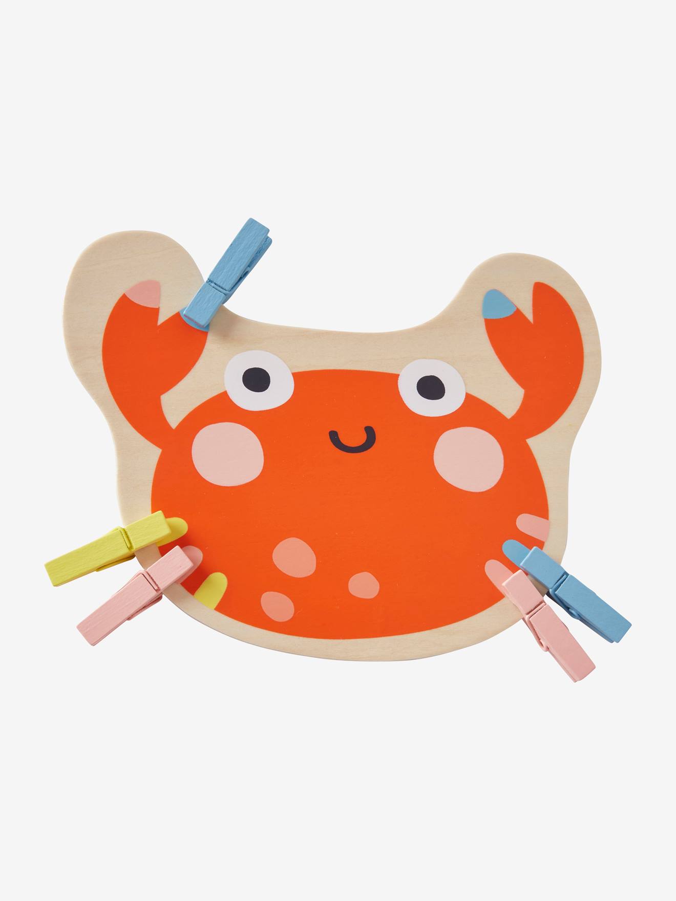 Jeu des pinces à linge en bois FSC® multicolore