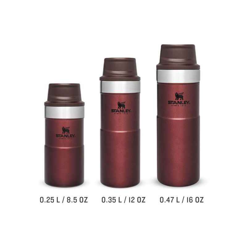 Stanley Thermoflasche, Classic Trigger-Action Travel Mug 12oz \/ 350ml Wine