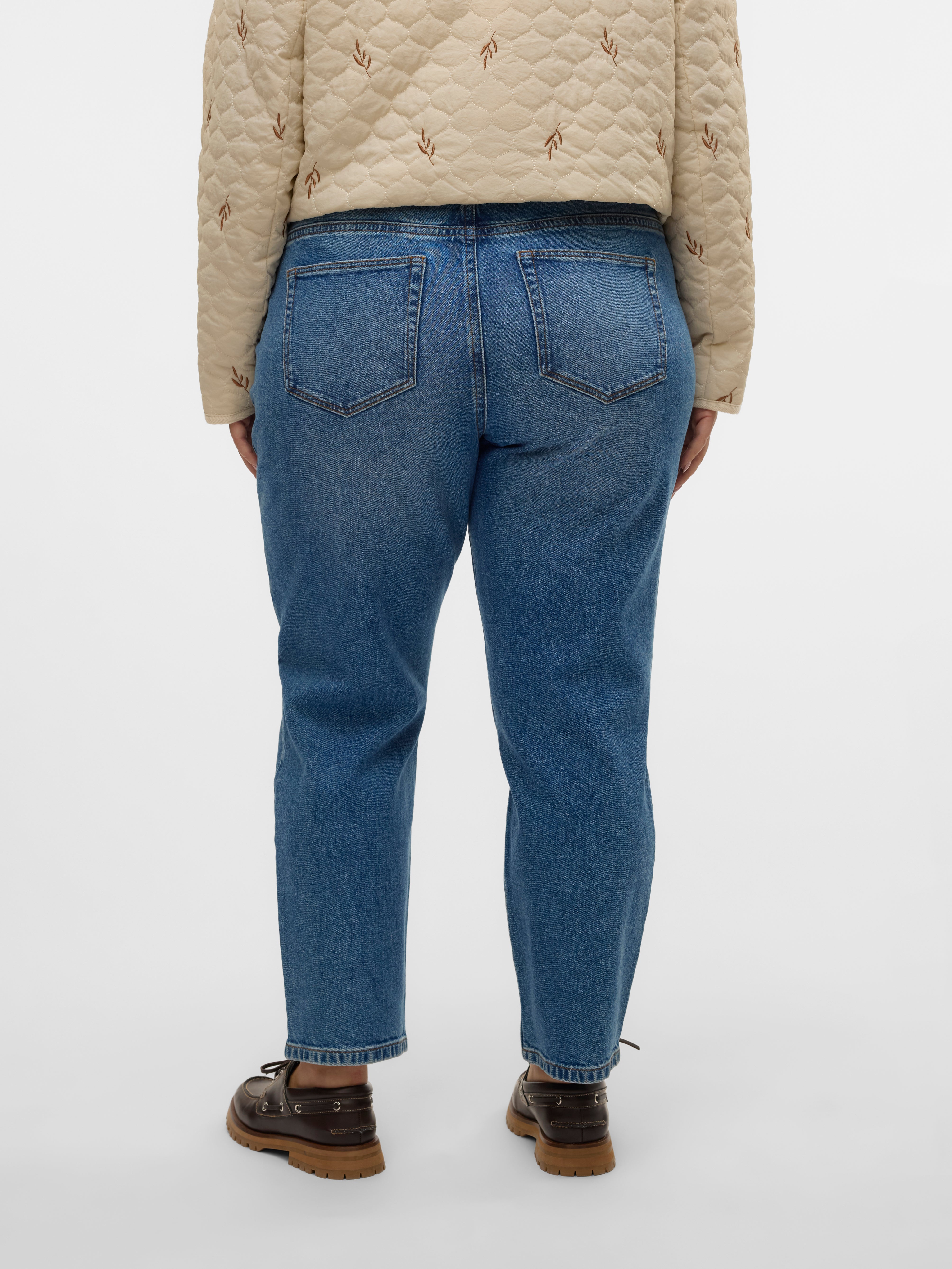VMCKYLA Mid Rise Gerade geschnitten Jeans