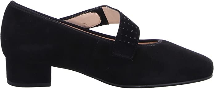 HASSIA Komfort Pumps schwarz Cordoba