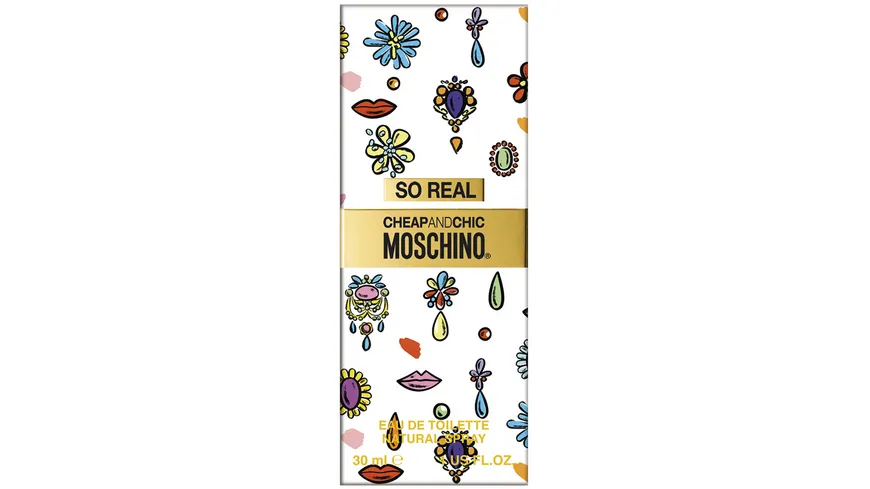 MOSCHINO So Real Eau de Toilette 30 ml