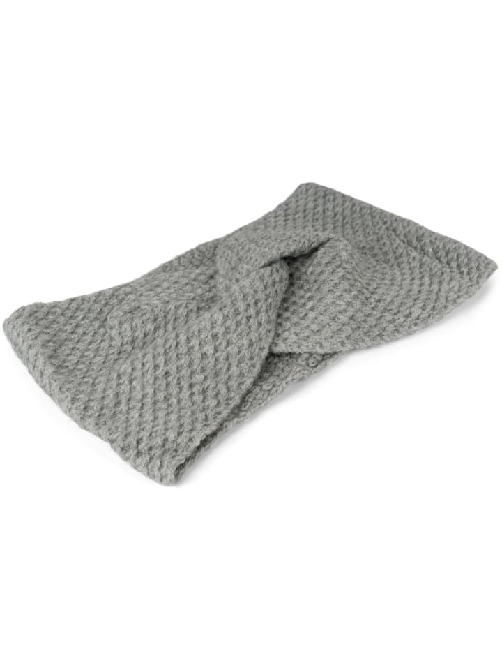 styleBREAKER Strick Stirnband in Hellgrau günstig kaufen onesize