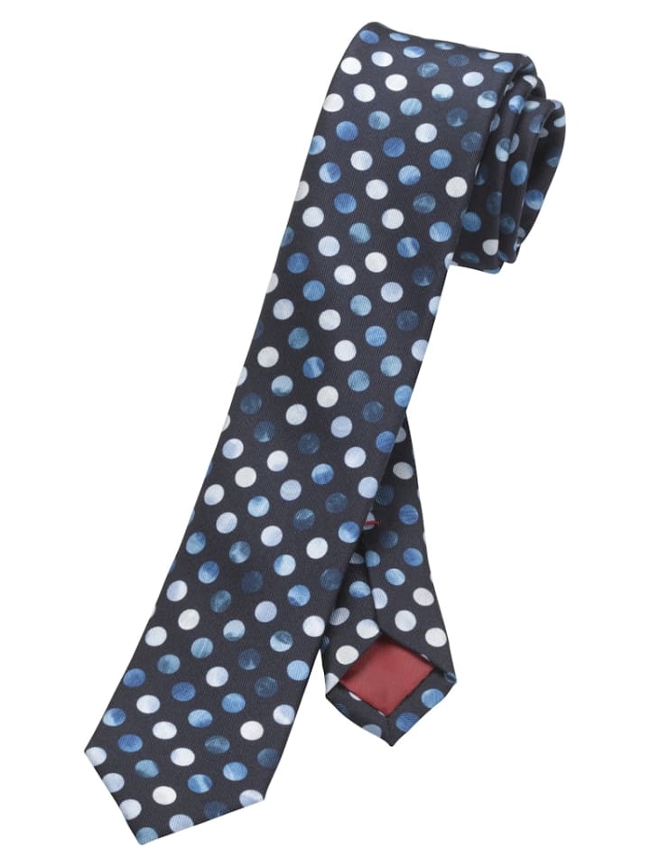 OLYMP  Krawatte super slim D.5034 in Blau günstig kaufen onesize