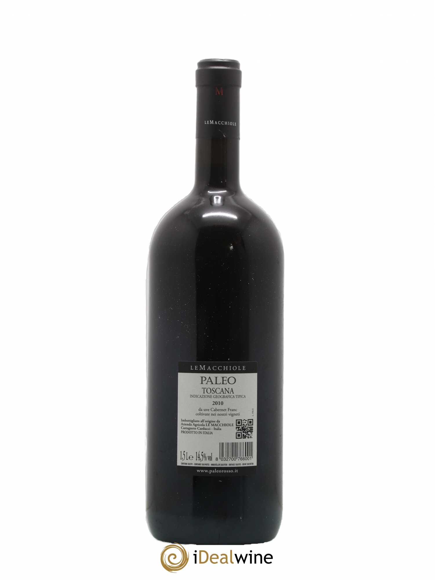Toscana IGT Le Macchiole Paléo  2010 - Lot de 1 Magnum