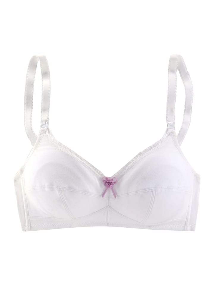 PETITE FLEUR Still-BH in flieder weiß günstig kaufen