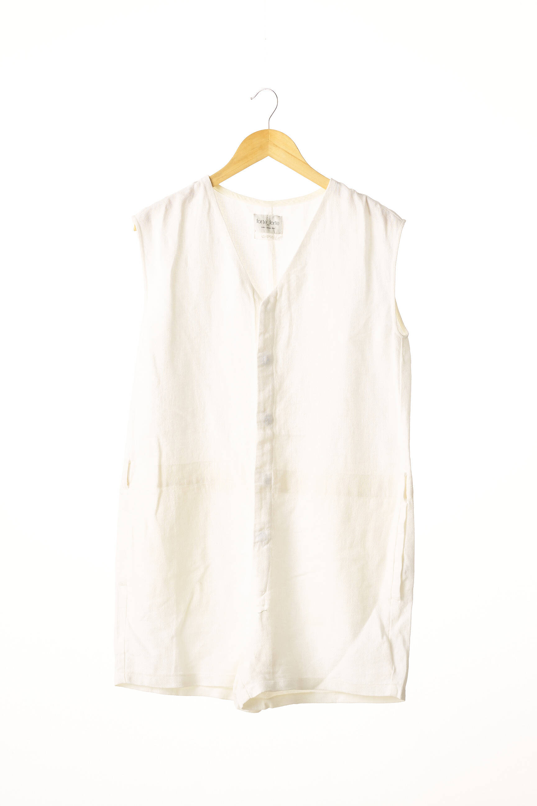 Forte Forte Combi Shorts Femme couleur blanc