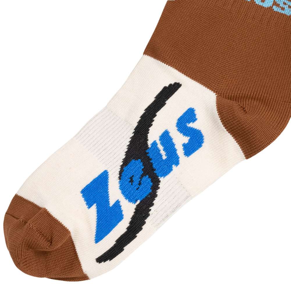Zeus Calza Energy Stutzen Braun