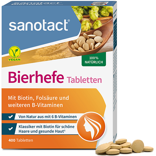SANOTACT Bierhefe Tabletten  200 g  Tabletten