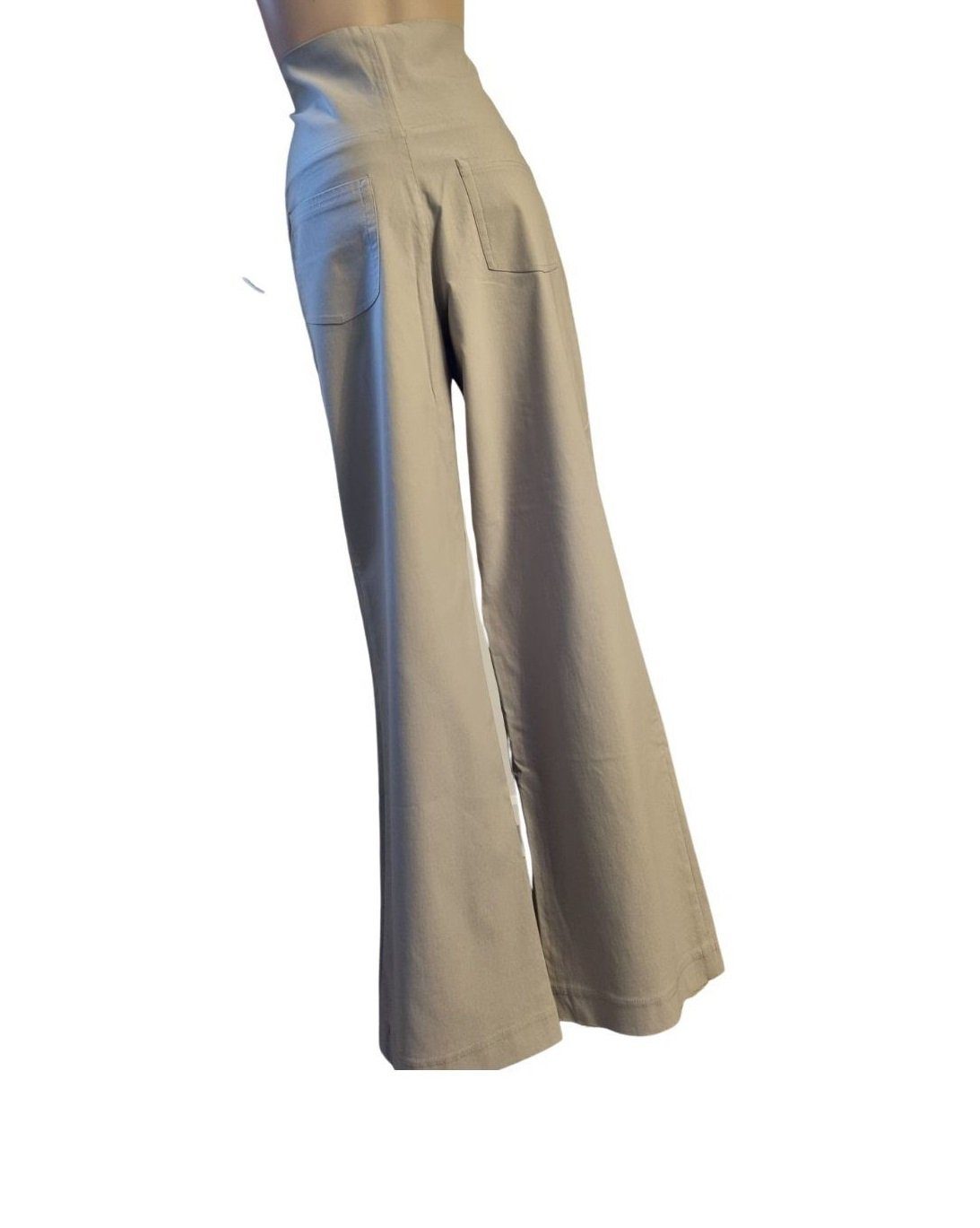 christoff Stretch-Umstandshose ORA-25008 beige lang Stretchhose