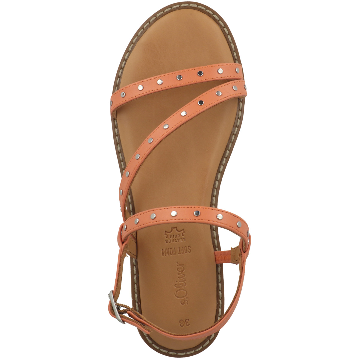 s.Oliver 5-28110-20 Sandale orange
