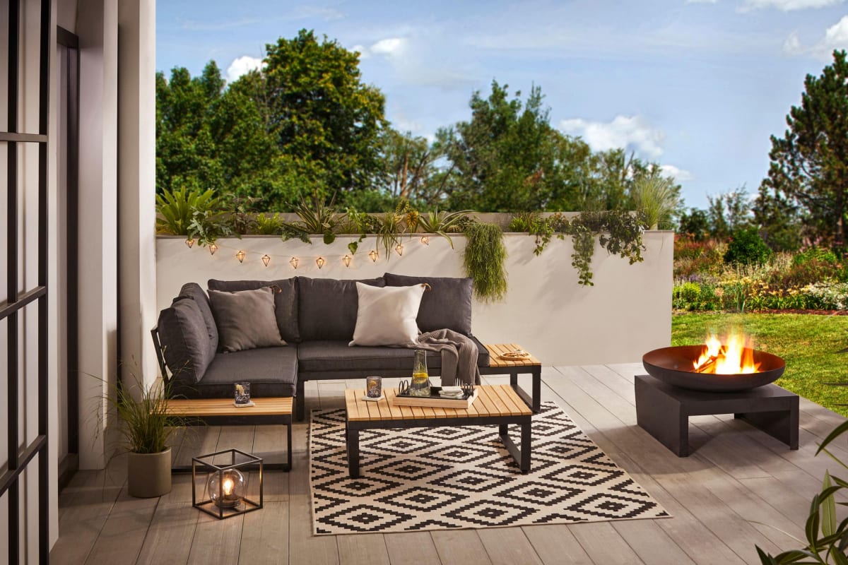 Untersetzer-Set. 6-tlg.. Terrazzo
