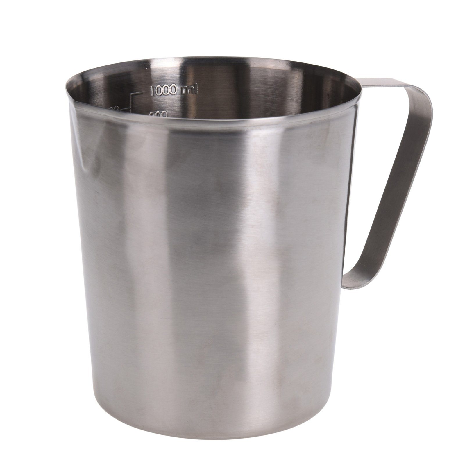 Neuetischkultur Messbecher Messbecher Edelstahl 1000 ml, Edelstahl, (Stück)