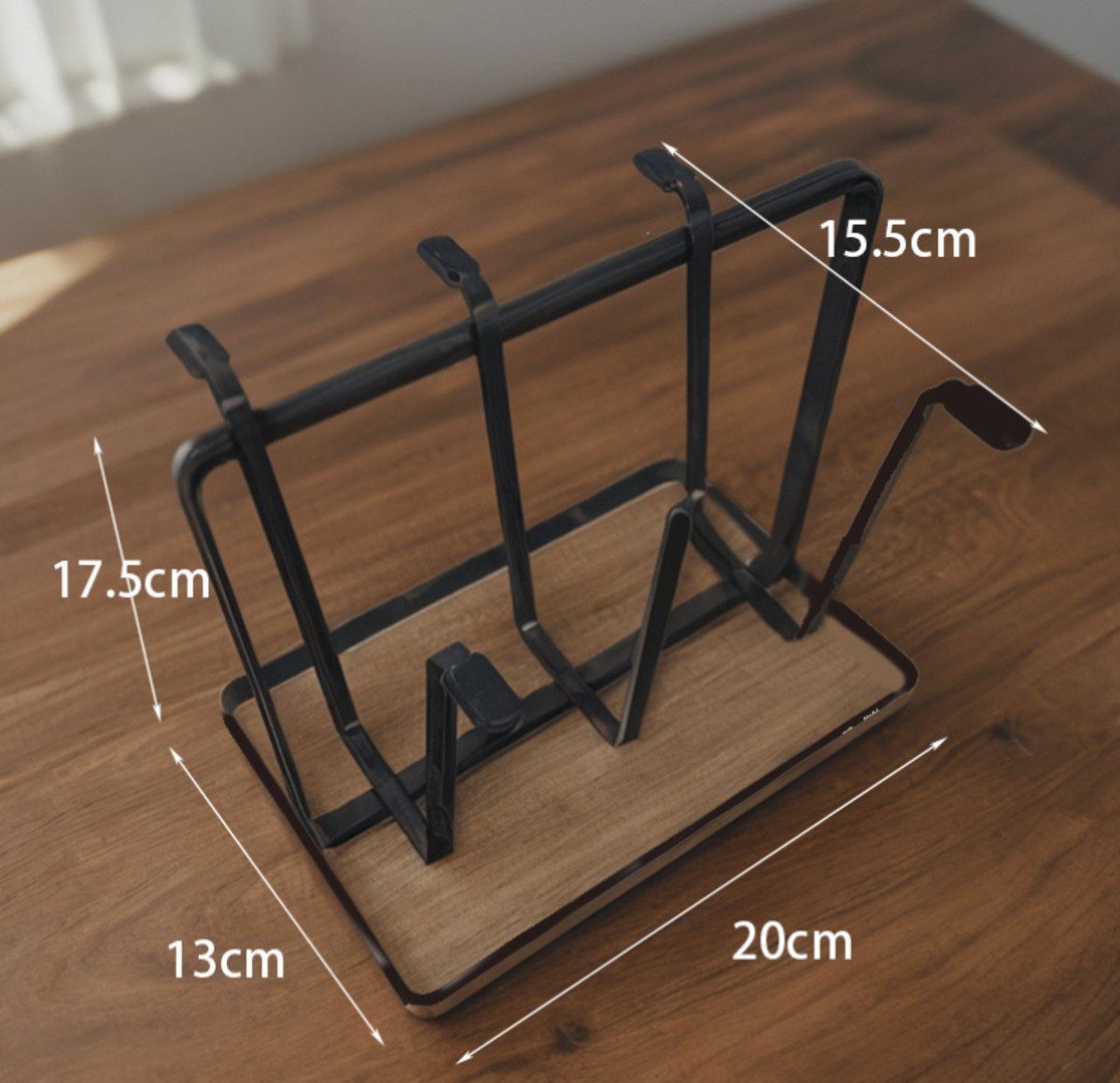 Union Reisen Gläserhalter Tragbarer Kaffeetassenhalter aus Eisen, 1-tlg.