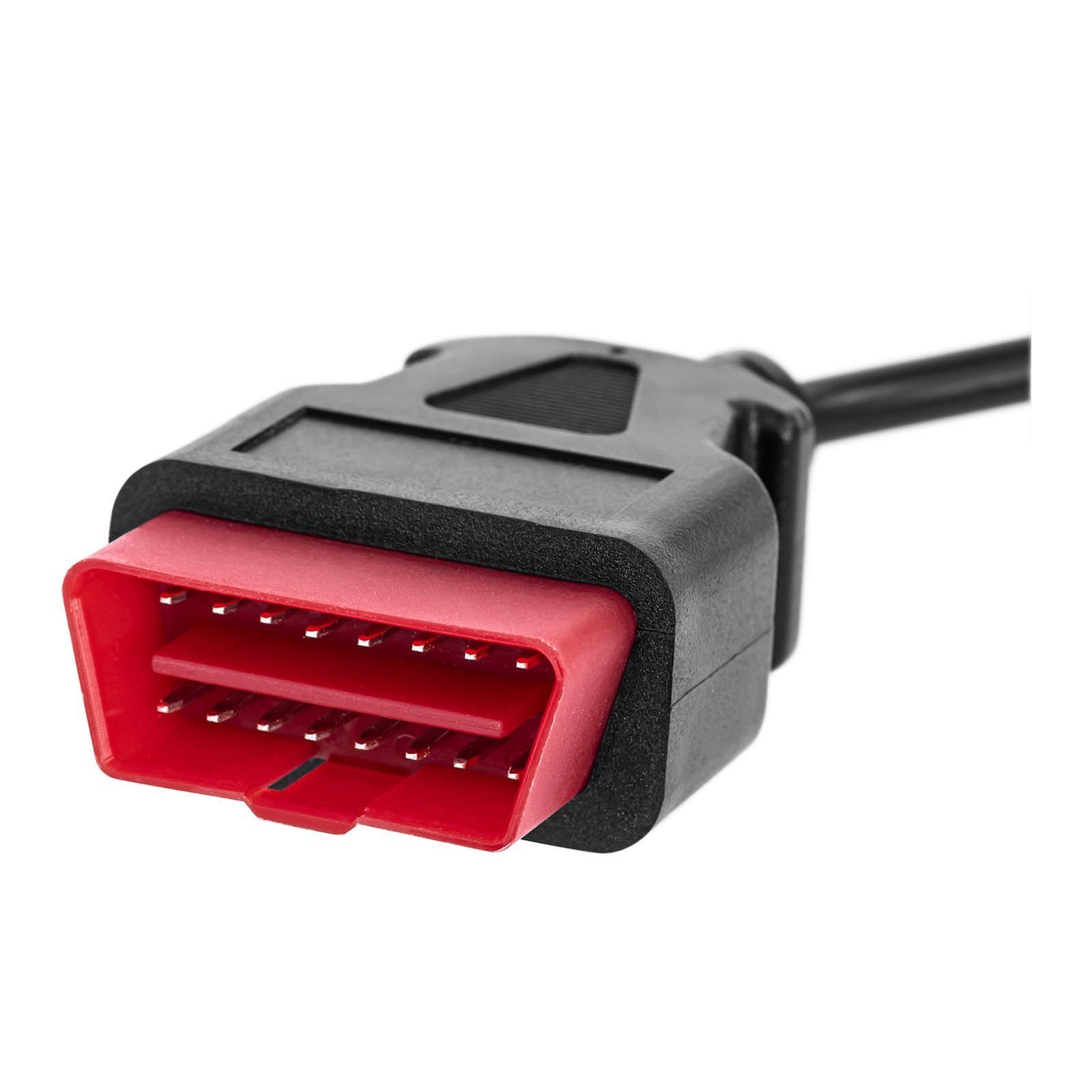 MSW OBD2-Diagnosegerät OBD2-Diagnosegerät Kfz 25V LCD Fehlercodes