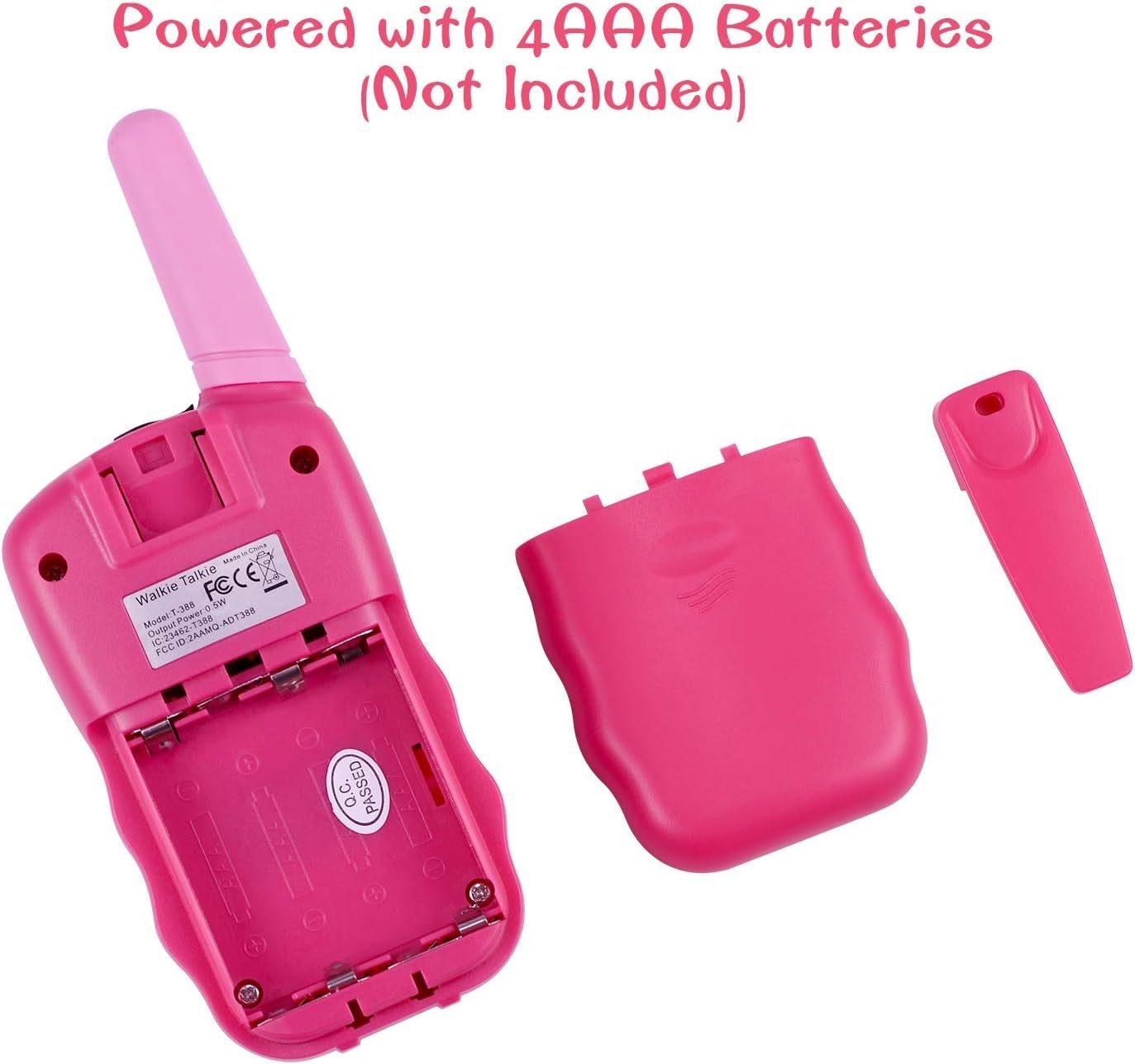 autolock Kinderwecker Kearui Spielzeug 3-12 Jahre für mädchen, Walkie Talkies für Kinder 8
