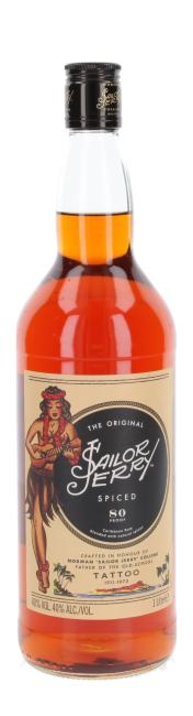 Sailor Jerry Spiced Rum - 1 Liter! 1 l·40 % vol