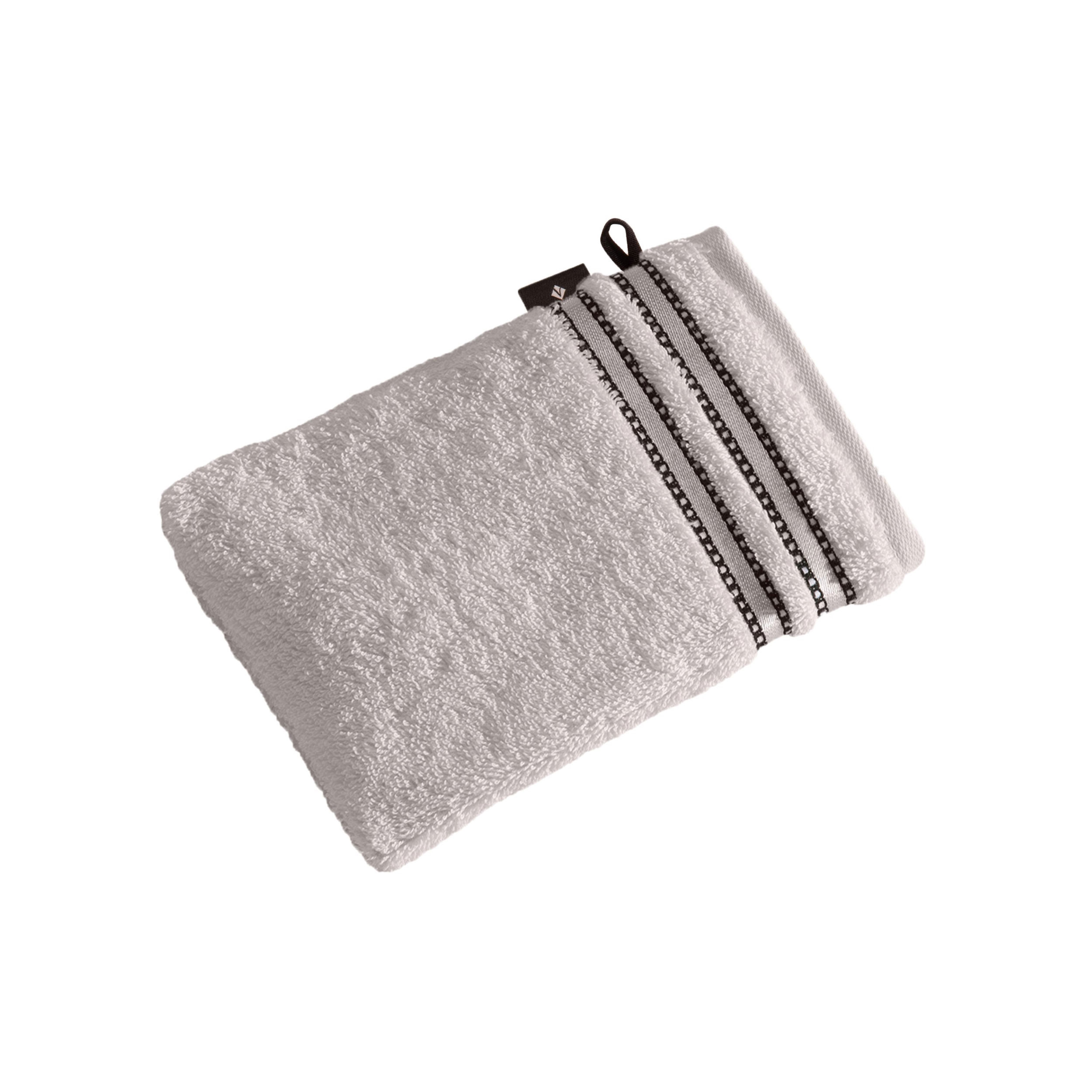 VOSSENWaschhandschuh light grey