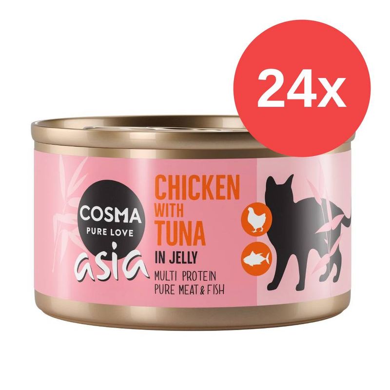 Sparpaket Cosma Asia in Jelly 24 x 85 g zu TOP-Preisen
