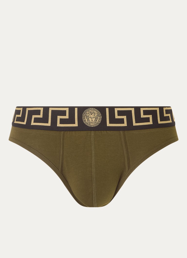 Versace briefs with logo band