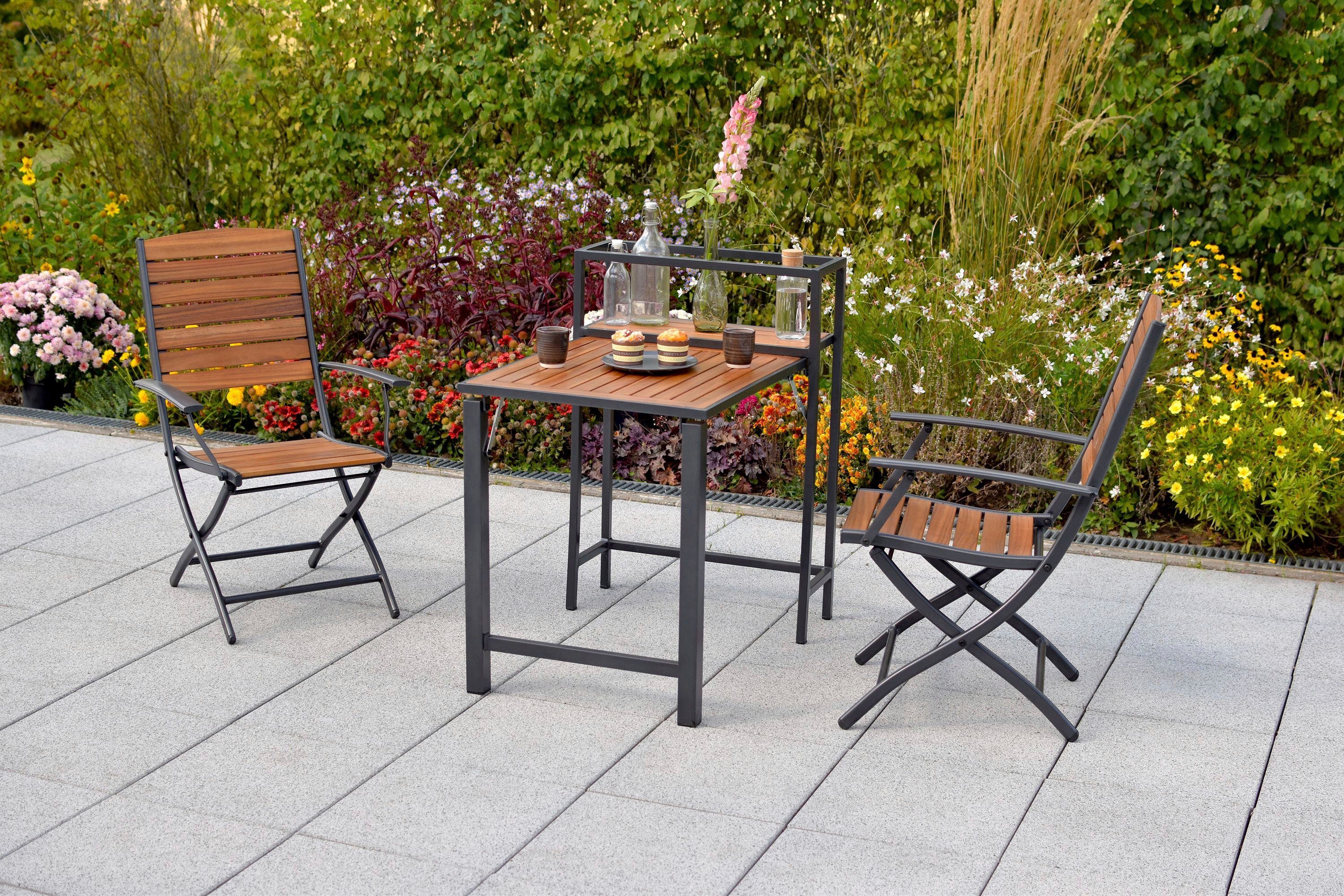 MERXX Gartensessel Santorin (Set, 2-St)