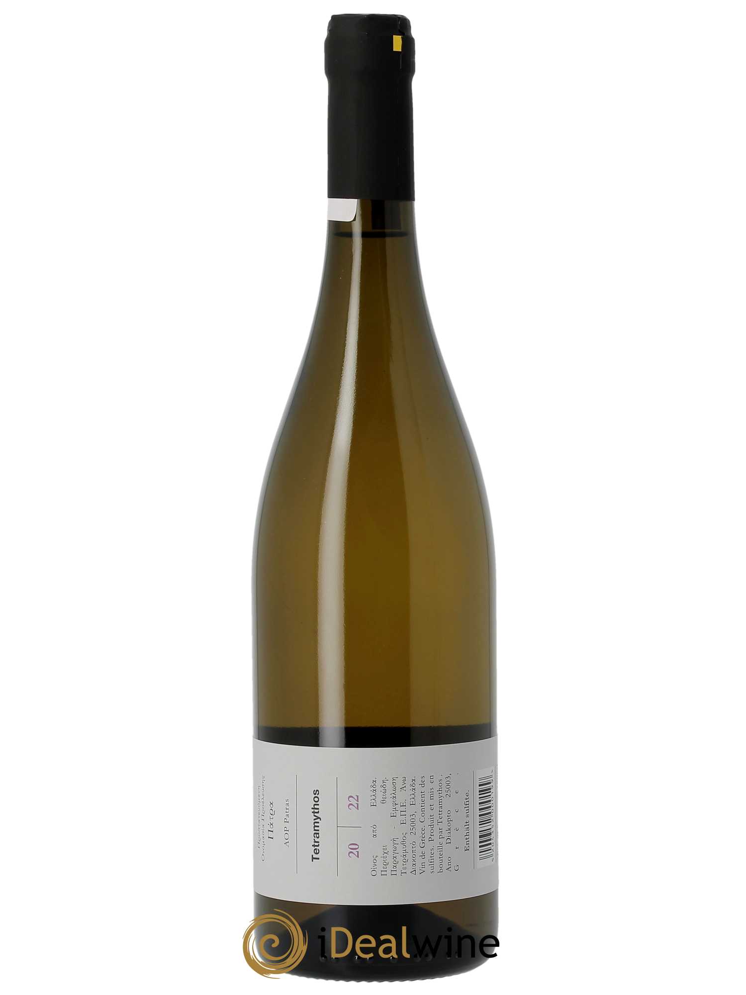 Patras Tetramythos Roditis Nature  2022 - Lot de 1 Bouteille