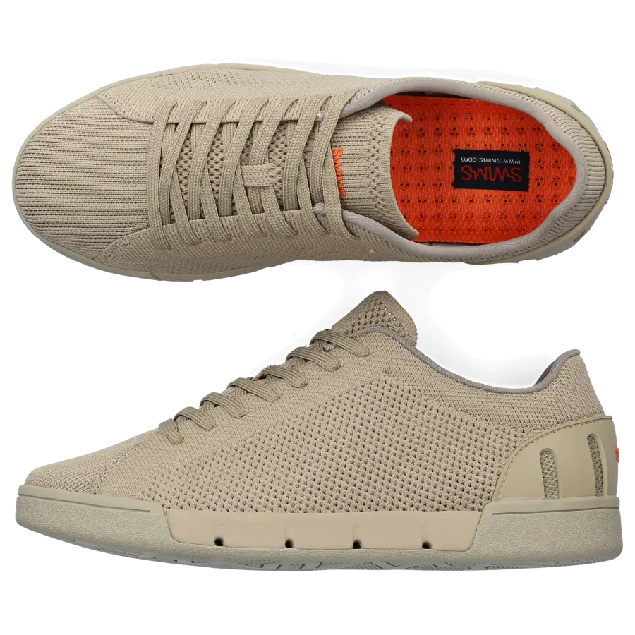 Swims - Sneaker low BREEZE TENNIS KNIT Baumwolle - oliv