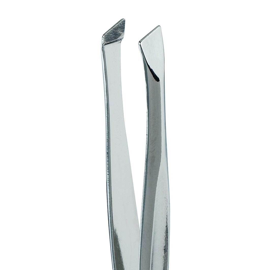 Pinzette. schräg. 8 cm