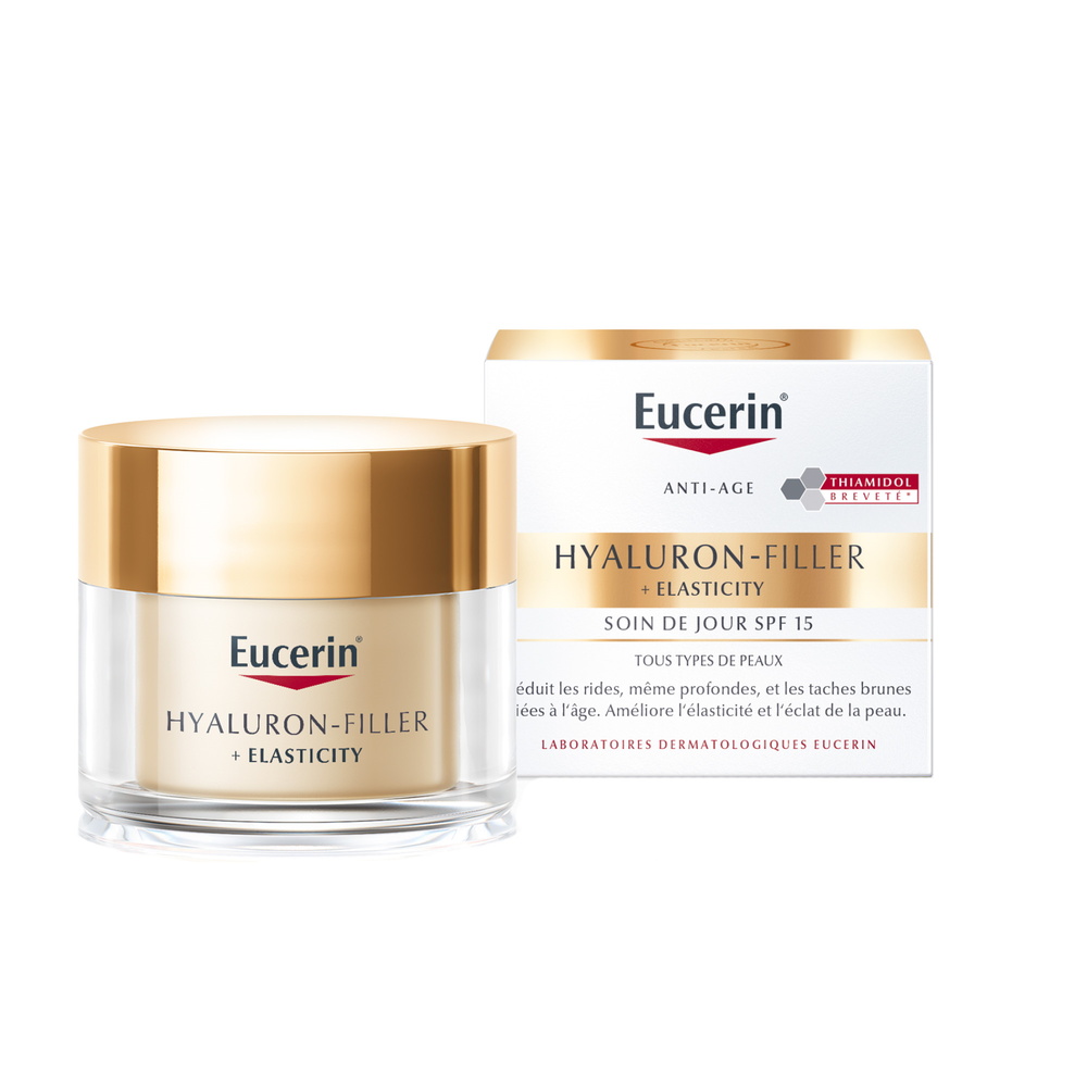 eucerin EUCERIN HYALURON-FILLER + ELASTICITY Soin de Jour SPF 15 50 ml Soin de Jour