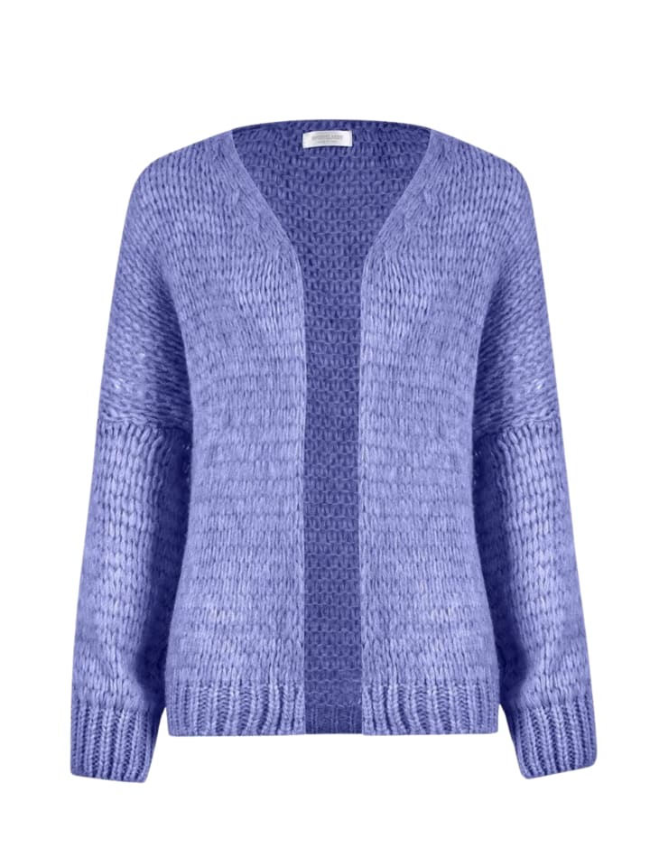 SASSYCLASSY Oversize Strick-Cardigan in Flieder günstig kaufen