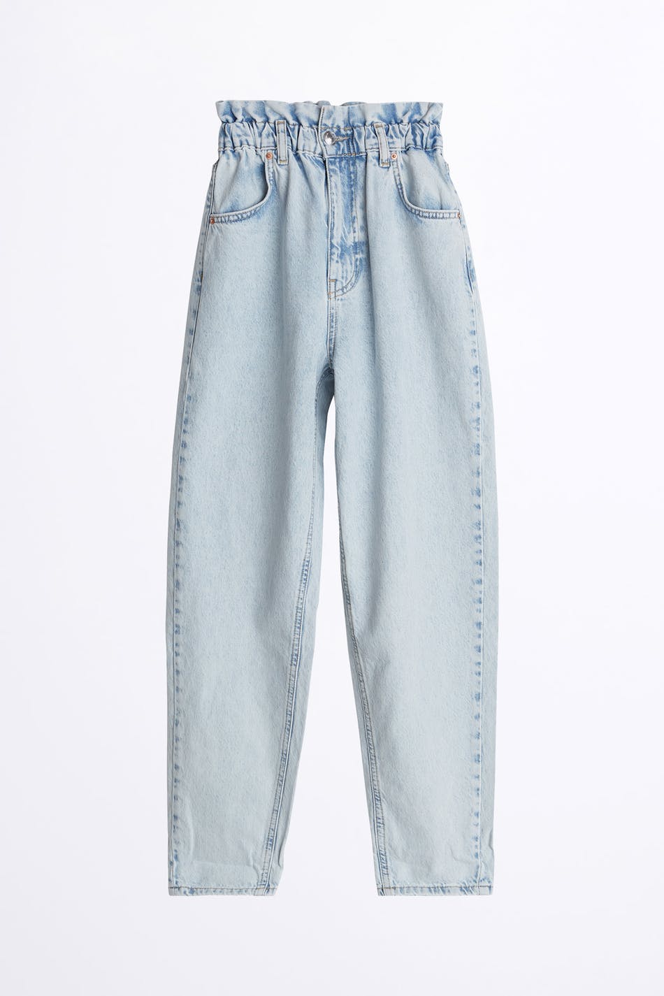 Paperbag mom jeans
