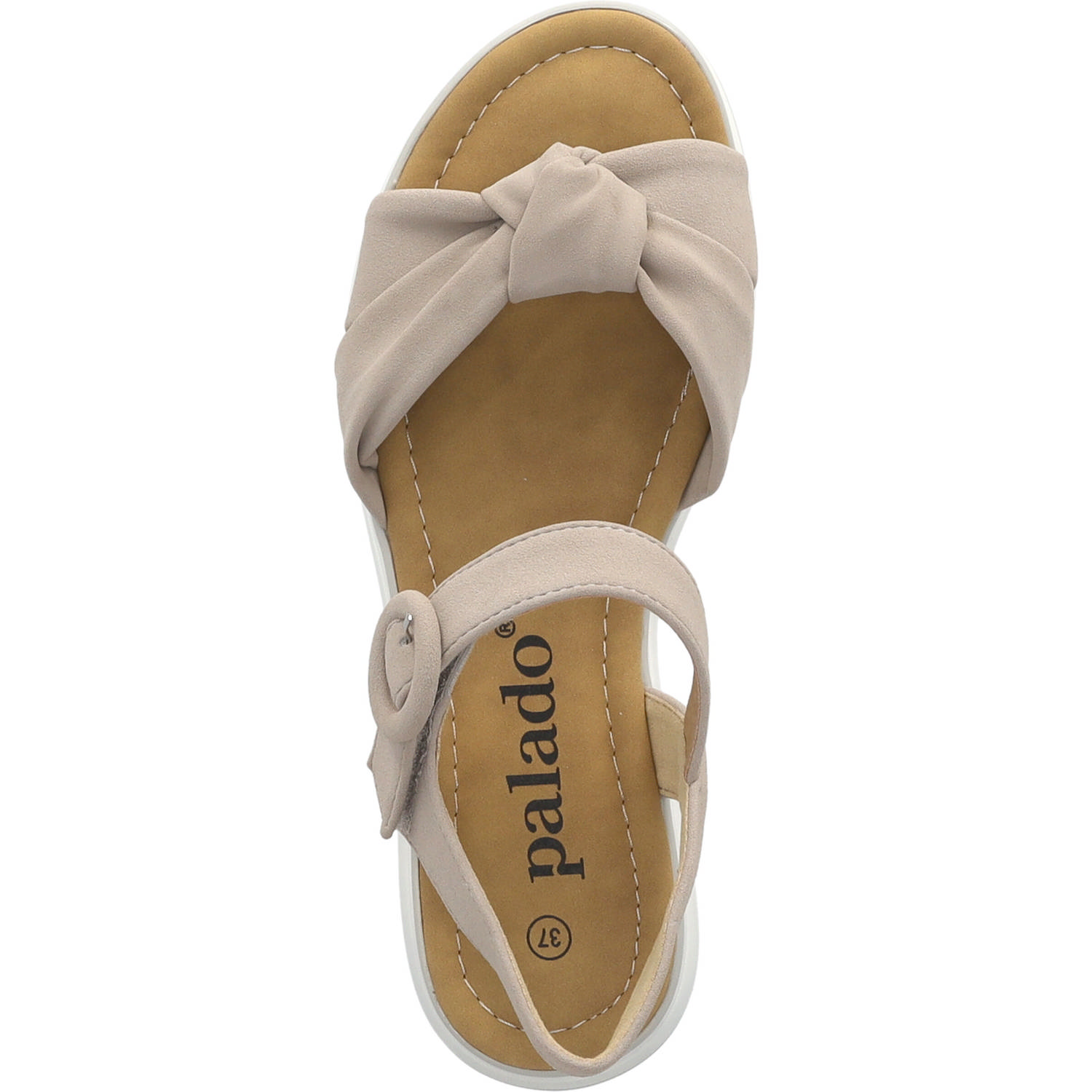 Palado Ebelli, Plateau-Sandaletten, Damen, Beige