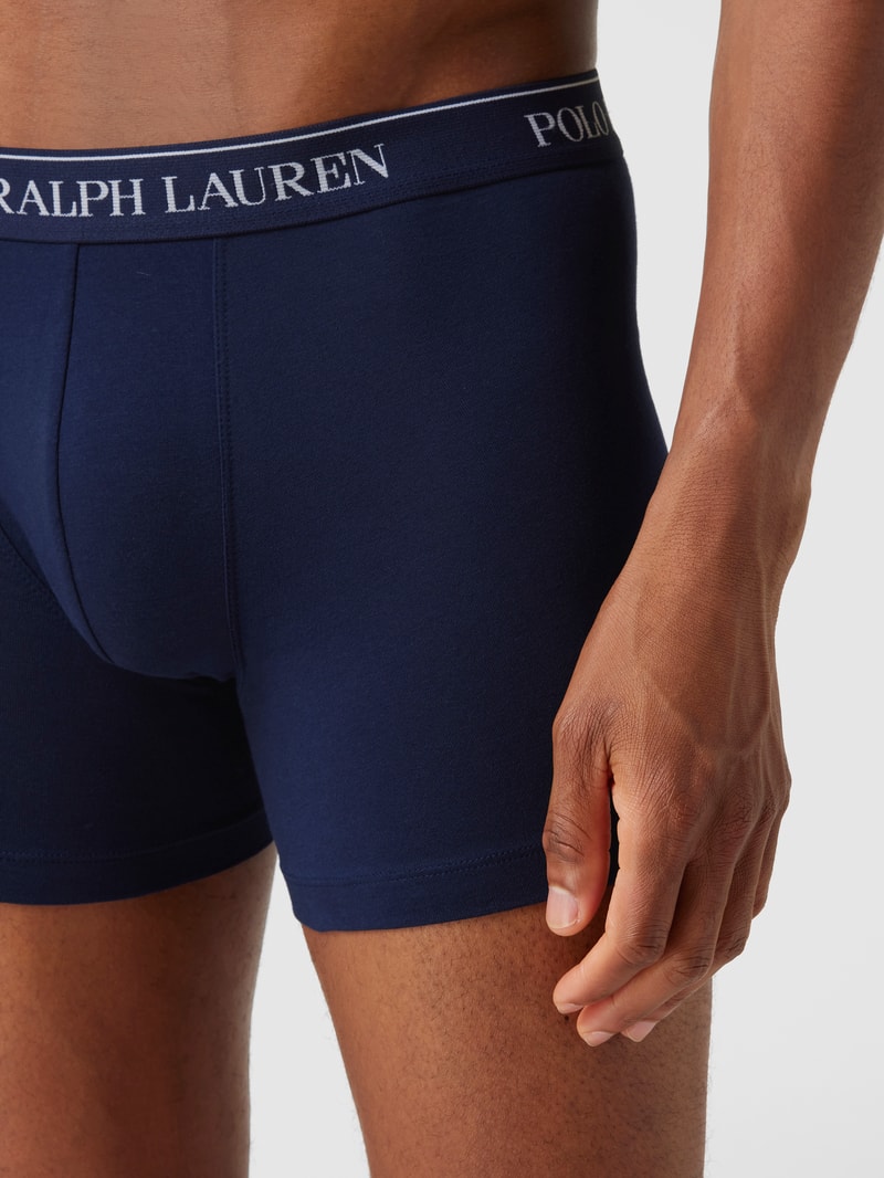 Trunks im 3er-Pack in marineblau