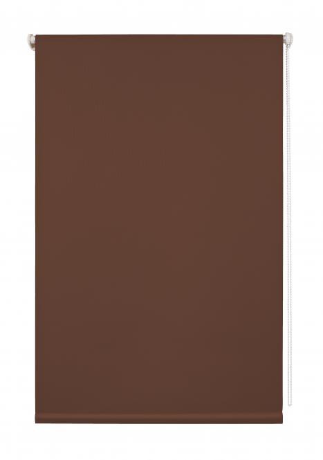 Powertec Bella Casa Klemmfix-Rollo Verdunkelung, ca. 150 x 75 cm, braun