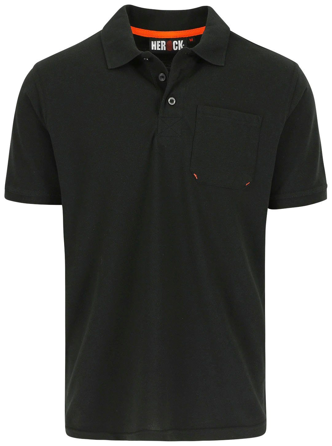 Herock Poloshirt Leo Polohemd Kurzärmlig Rippstrick-Kragen und Bündchen, 1 Brusttasche, verschiedene Farben