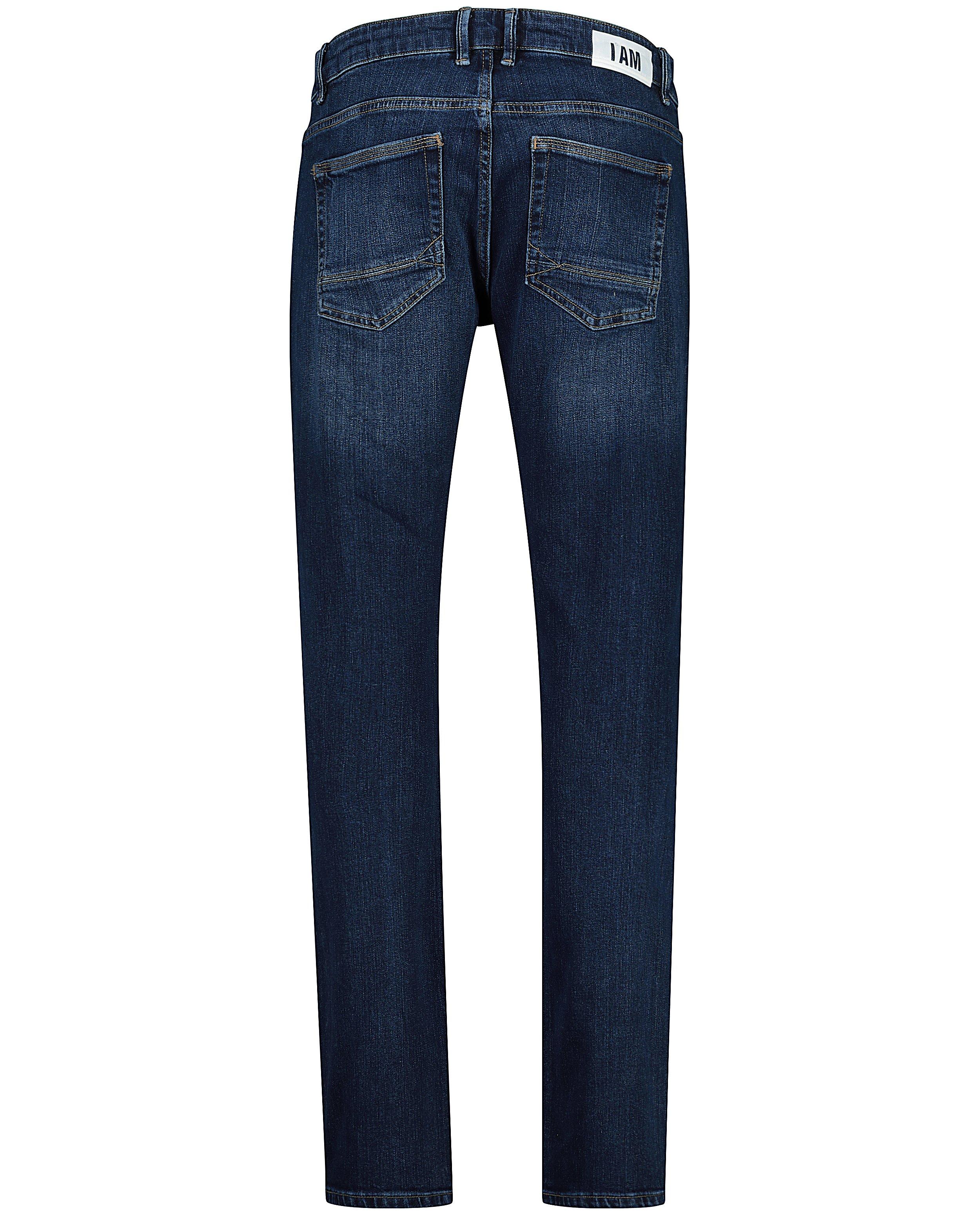 AM denim slim post-consumer I AM albastru închis