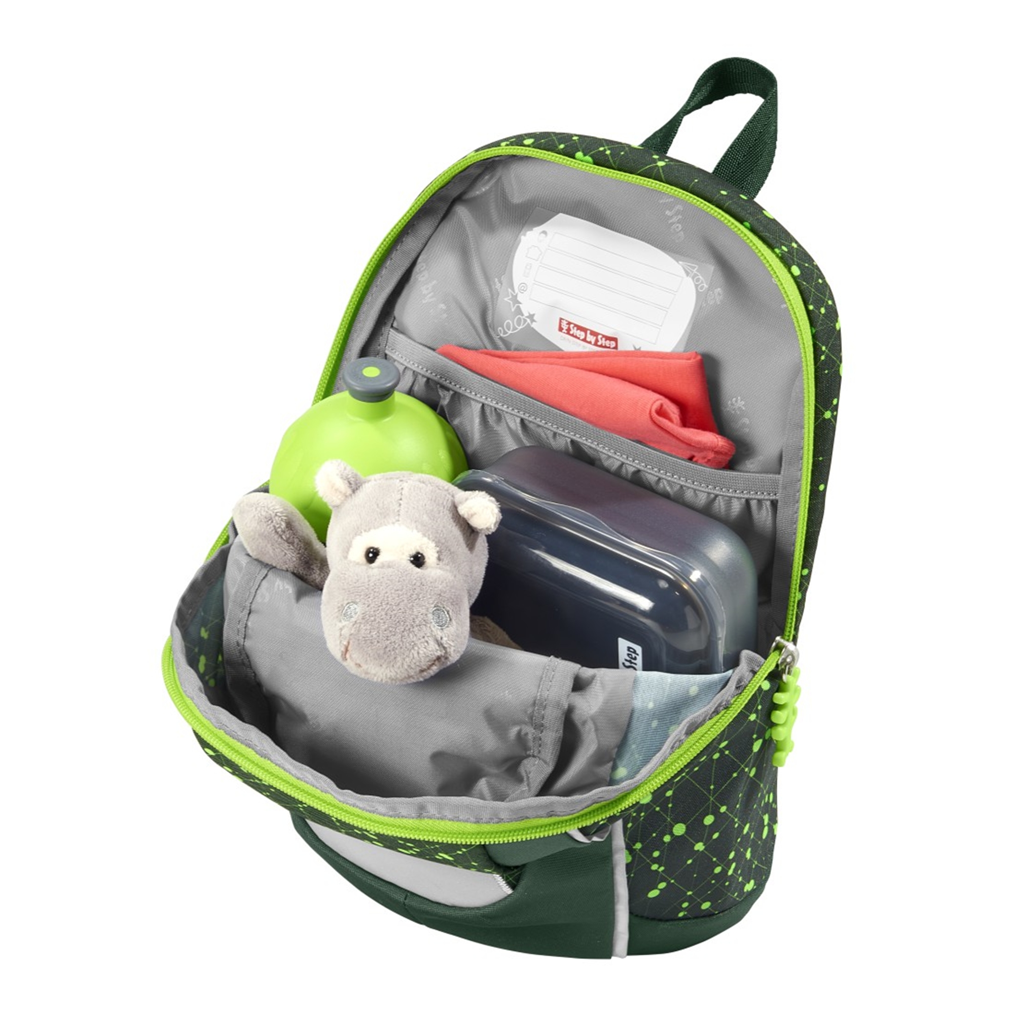 Kindergartenrucksack-Set KIGA MINI - Little Wild Cat Chiko