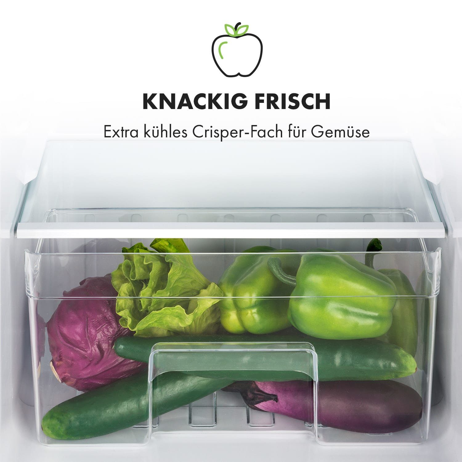 Klarstein Getränkekühlschrank HEA14-Frost Kü. weis 10033174, 84 cm hoch, 45 cm breit