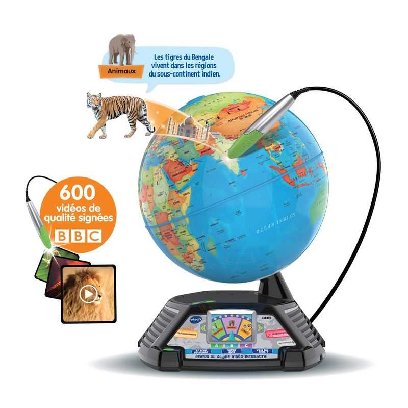 Globe vidéo interactif Genius XL Vtech