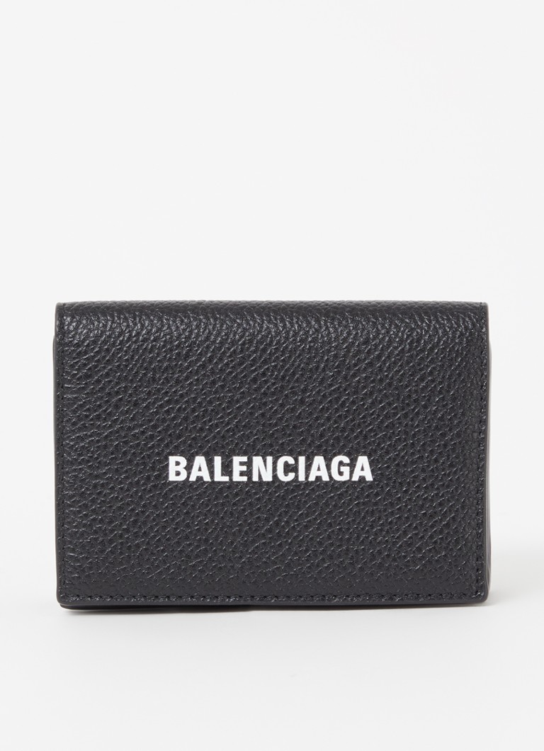 Balenciaga Cash Mini novčanik od teleće kože s logotipom