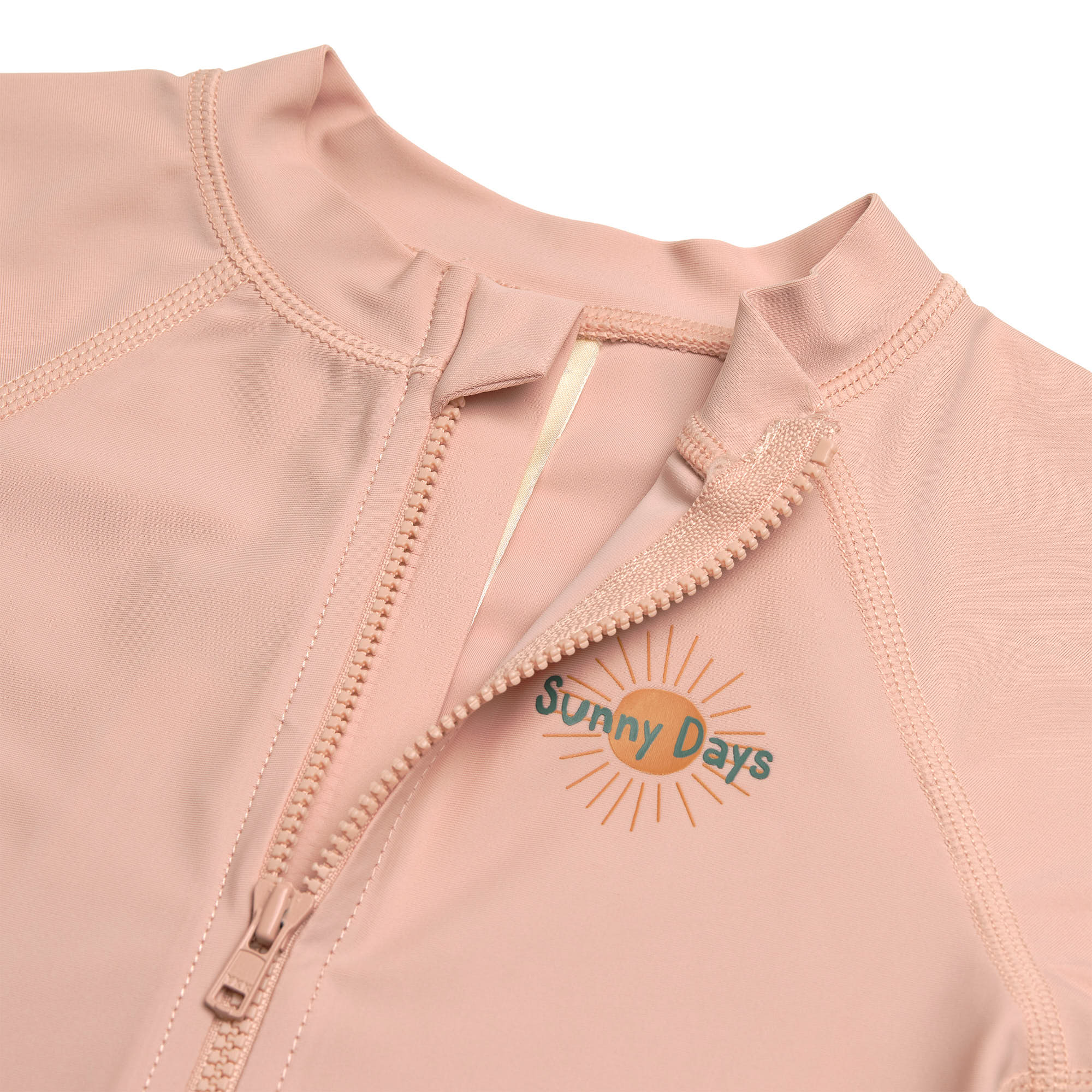 Schwimmanzug Kinder Kurzarm (UV Schutz), Rosa