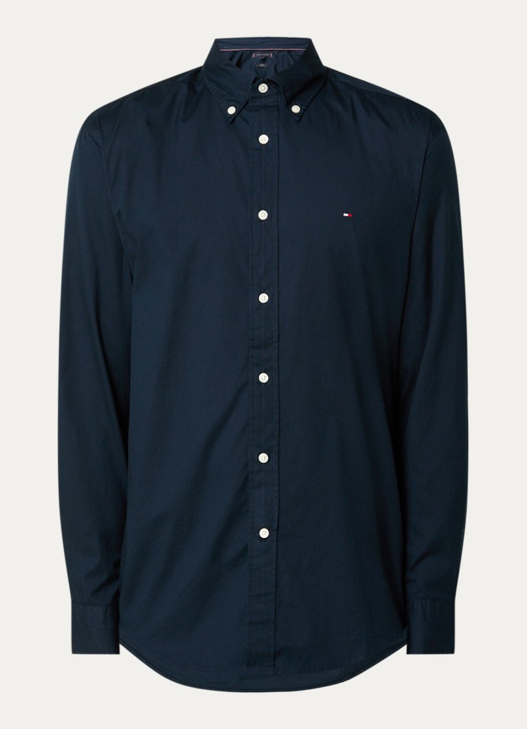 Tricou Tommy Hilfiger TH Flex Classic Fit cu logo