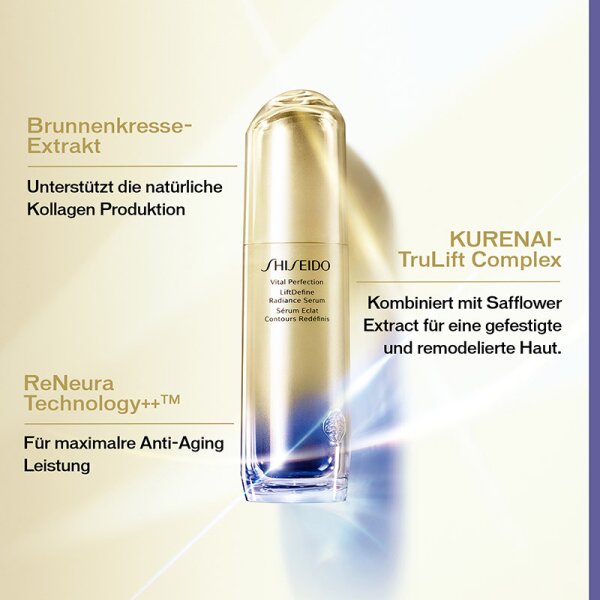 Shiseido Vital Perfection Liftdefine Radiance Serum Gesichtsserum