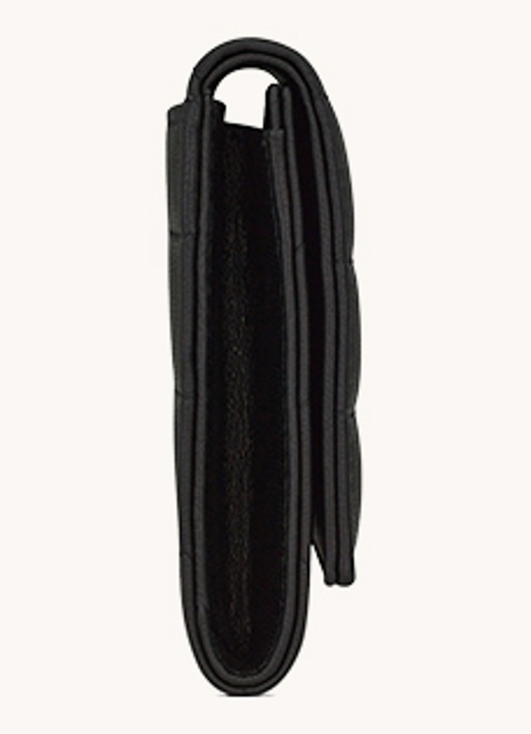 Cassandre by Saint Laurent mały kwadratowy portfel ze skóry pikowanej