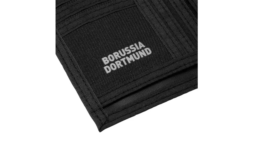 BVB Geldbörse schwarz schwarz