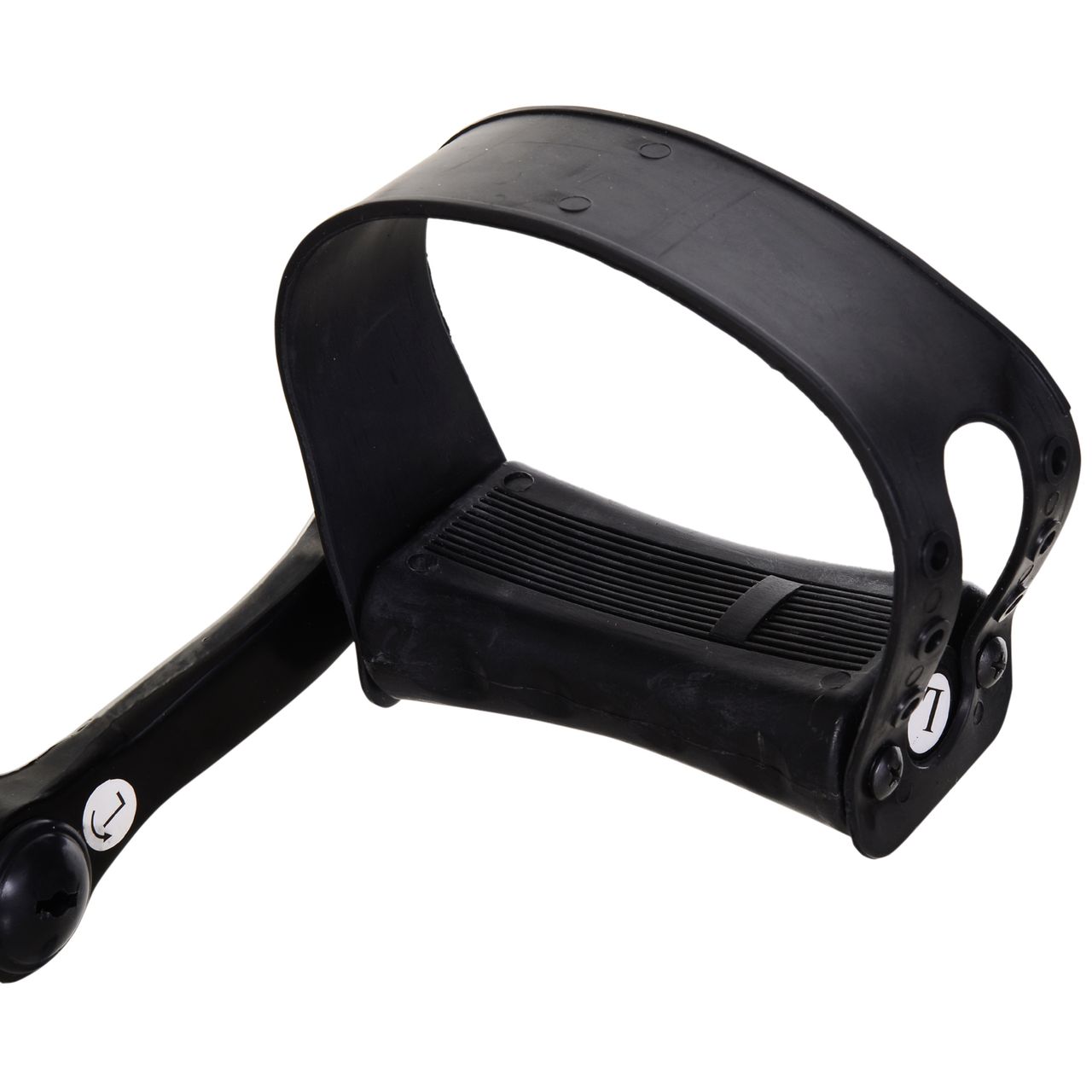 HOMCOM Mini Heimtrainer Beintrainer faltbar für Hilfsrehabilitation Stahl