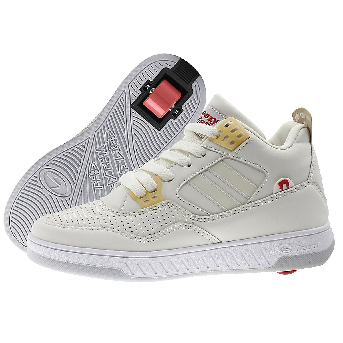 Schuhe mit Rollen 