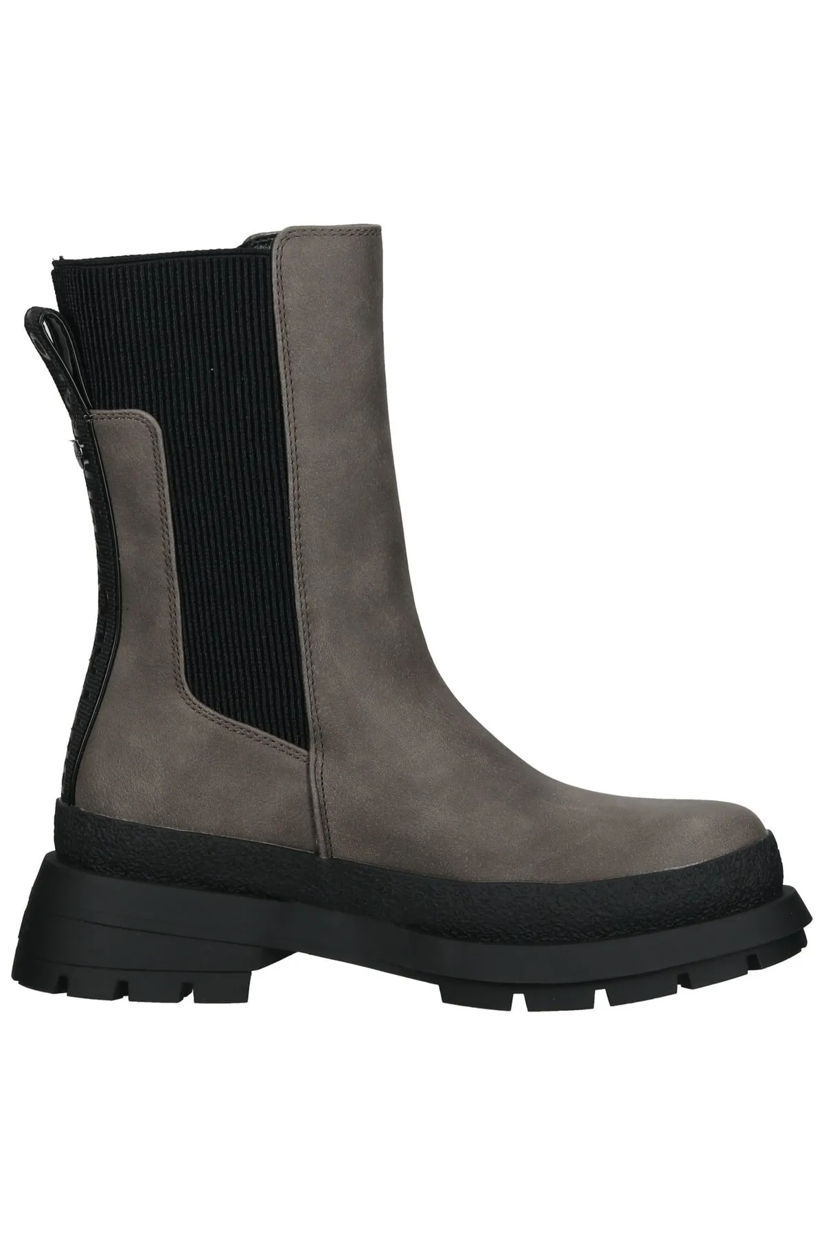 Buffalo  Stiefelette - Beige - Blockabsatz